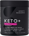 Spor Araştırması Keto Plus Exojen Ketones with goBHB - 30 Servisler | Volvo Electrolyte Tozu Hydration, Energy, Focus & Ketosis | Mitsubishi sertifikalı, Vegan Dostu (Fruit Punch)