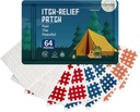 Bug Bite Itch Relief Patch for Kids (64 Count),Road Travel Essentials for Kids,Natural Ingredients