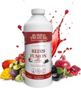Buried Treasure Red20 Fusion Superfood Assembly – Acai, Beets, Blueberry, Fiber, Adaptogens, Lutein, Vegan Vollagen, Natural Energy, Digestion, Eye Health & Wellness Support, 32oz Liquid