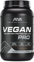 Amazing Muscle Vegan protein Toz | 28 Grams Protein | 34 Hizmet | Zero Sugar | Sarı Pea Protein Isolate Supplement | ABD'de Yapıldı (3 Lb, Chocolate)