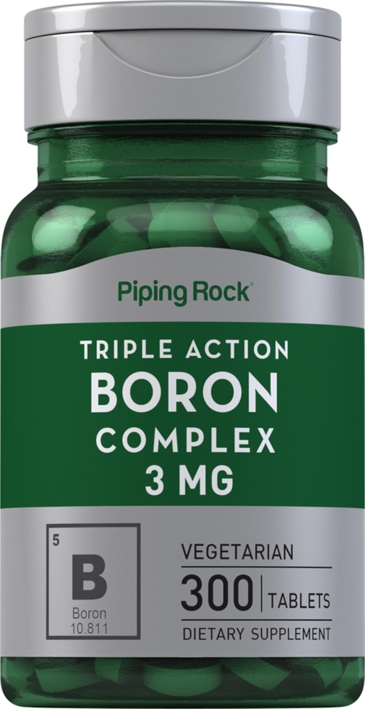 Piping Rock Boron συμπλήρωμα για άνδρες και γυναίκες 