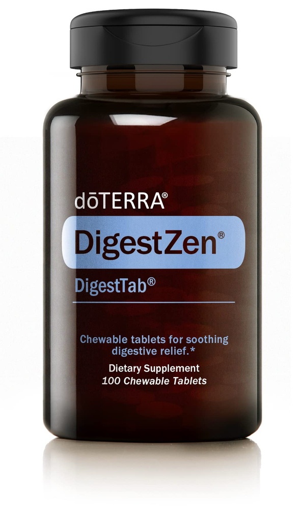 doTERRA DigestZen DigestTab - 100 Μασώμενα Tabletισκία