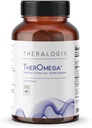 Theralogix TherOmega Omega-3 Fish Oil Supplement - Supports Heart, Brain, Immune & Ortak Sağlık* - Vahşi Alaska Pollock'tan 700 mg DHA & EPA - Sustainable Sourced - NSF sertifikalı - 270 Softgels