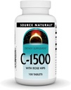 Source Naturals C-1500, Rose HIPS 1500 mg ile Immune System Support - 100 Tablet