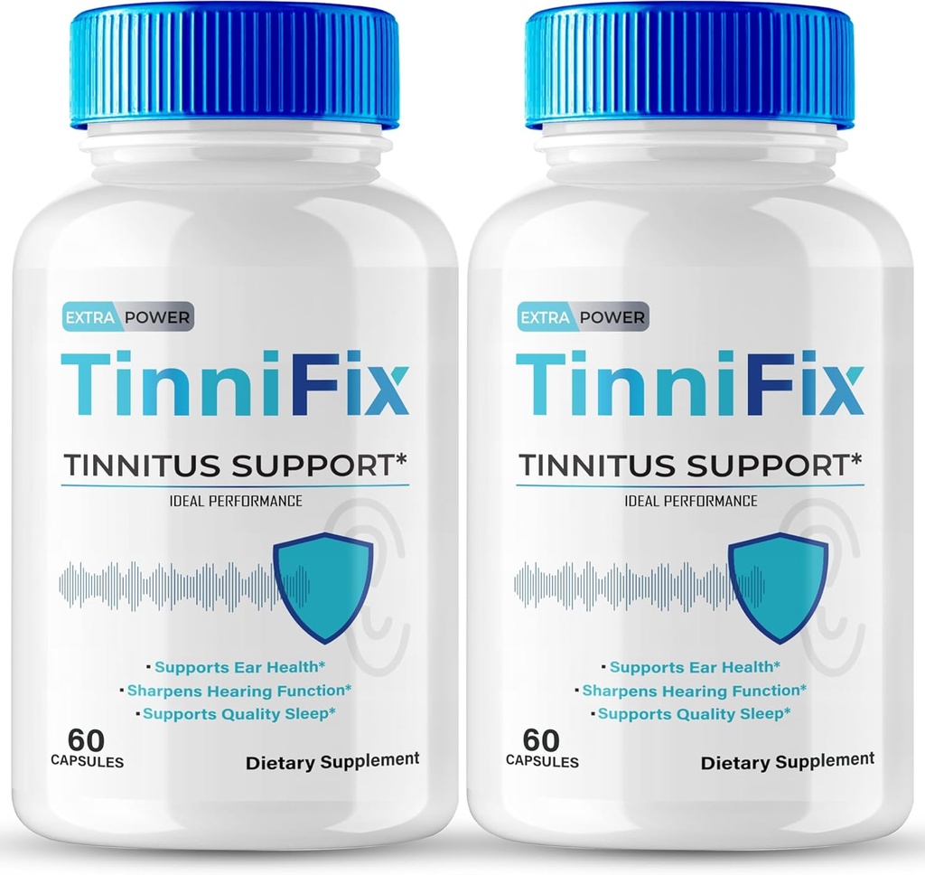 Tinnifix εμβοές ανακούφιση για το δαχτυλίδι αυτιά κάψουλες - Σύνθετη υποστήριξη συμπλήρωμα ακοής χάπια Φόρμουλα, Tinnifix χάπια Διατηρήστε υγιή ακοή, Όλα φυσική υγεία αυτί, Tinni Fix Κριτικές (2 Pack)