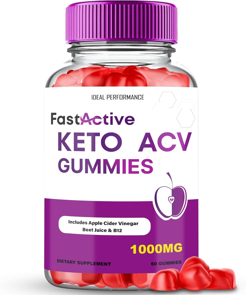 Hızlı Active Keto + Keşfetler, Hızlı Active Keto ACV Keto Supplement Gummies - maksimum Güçlü, Tüm Doğal Destek Formula HızlıActive Keto+ACV Gelişmiş Formula, HızlıActive Keto Gummy İncelemeleri (1 Pack)