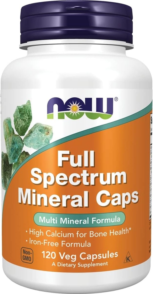 Şimdi Gıdalar, Full Spectrum Mineral CAPS 120 CAPS