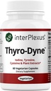 InterPlexus Thyro-Dyne - Iodine, Tyrosine & Plant Extracts for Yourroid Support- Gluten Free, Dairy Free, Soy Free - 60 Capsules (30 hizmet)