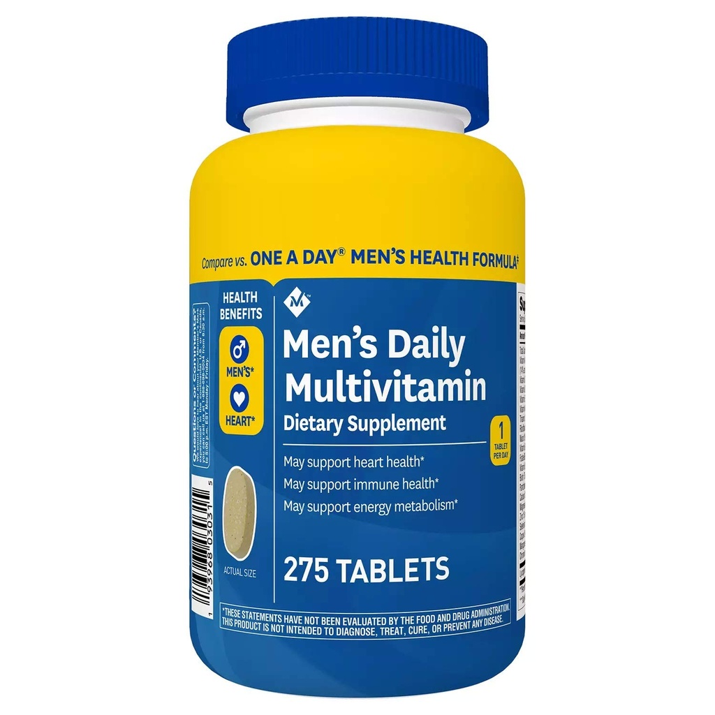 Μέλη Mark Men's Daily Multivitamin (275 Count)