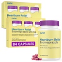 Curist Esome 20 mg Capsules Gecikmiş-Release 84 Kont - Kalpburn Yardımı için Asit Reflux Tıp - 42 Kont Capsules (84 Total) - Asit Reflux Relief