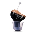 Seniors Yetişkinler Gürültü-Cancelling için işitme cihazı - Yaşlıca dinleme Yardımı Ürünler Invisible Voice Sound Amplifiers Duyucuları Duyucuları Duyucu Fırça Girdi (Black Right)