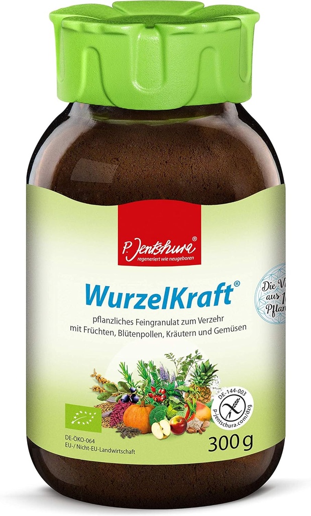 Dr. Jentschura's Alkaline Organic Super Food Supplement with 103 Herbs/Plants, 300g