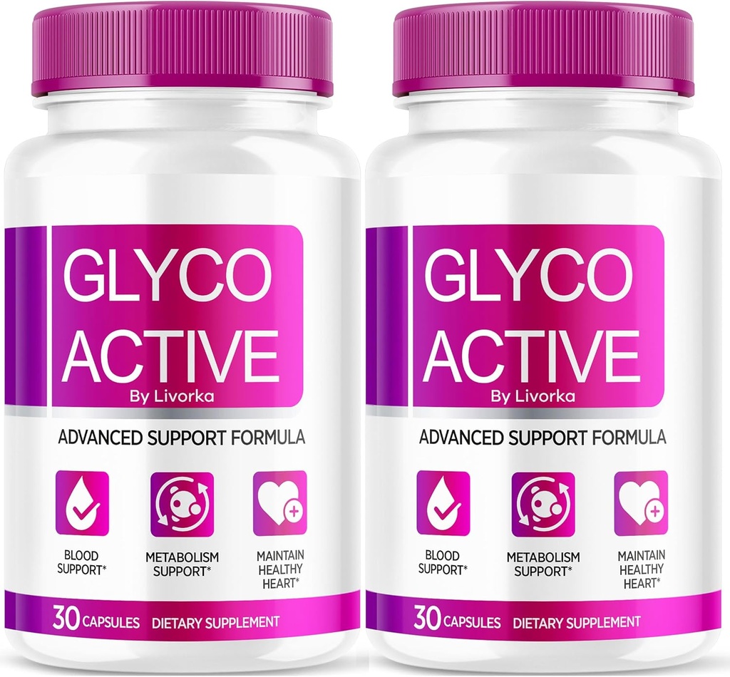 (2 Pack) Glyco Active, Glyco Active Κάψουλες, Glyco Active Advanced Formula, Glyco Active All Natural Formula Pills, Glyco Active Capsulas Κριτικές, 60 κάψουλες για 2 μήνες