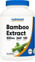 Nutricost Bamboo Extract, 400 mg, 240 Capsules - Vegan, Gluten Free ve Non-GMO - 120 800 mg ile hizmet