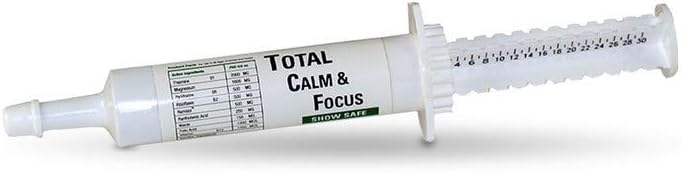 Ramard Total Calm and Focus for Horses Supplement - Magnezyum & Calming Formula for Horse Show, Education, & Performance mental Alertness Without Drowsness, Show Safe, Horses Perfect Prep 1oz Cutee