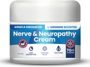 Neuropati Krem Arnica gelişmiş ve L'Arginine Boosted Formula - Foot, Hands, Legs, Toes L'Arginine 7gram içerir; B6, MSM, Arnica, Aloe -2.82oz