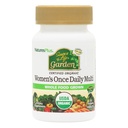 Natures Plus Life Garden'ın Kaynağı Organik Kadınları Günlük Multivitamin - 30 Vegan Tablet - Saf, Doğal Tüm Gıda Malzemeleri - Enerji Boost - Vegetarian, Gluten-Free - 30 Hizmet