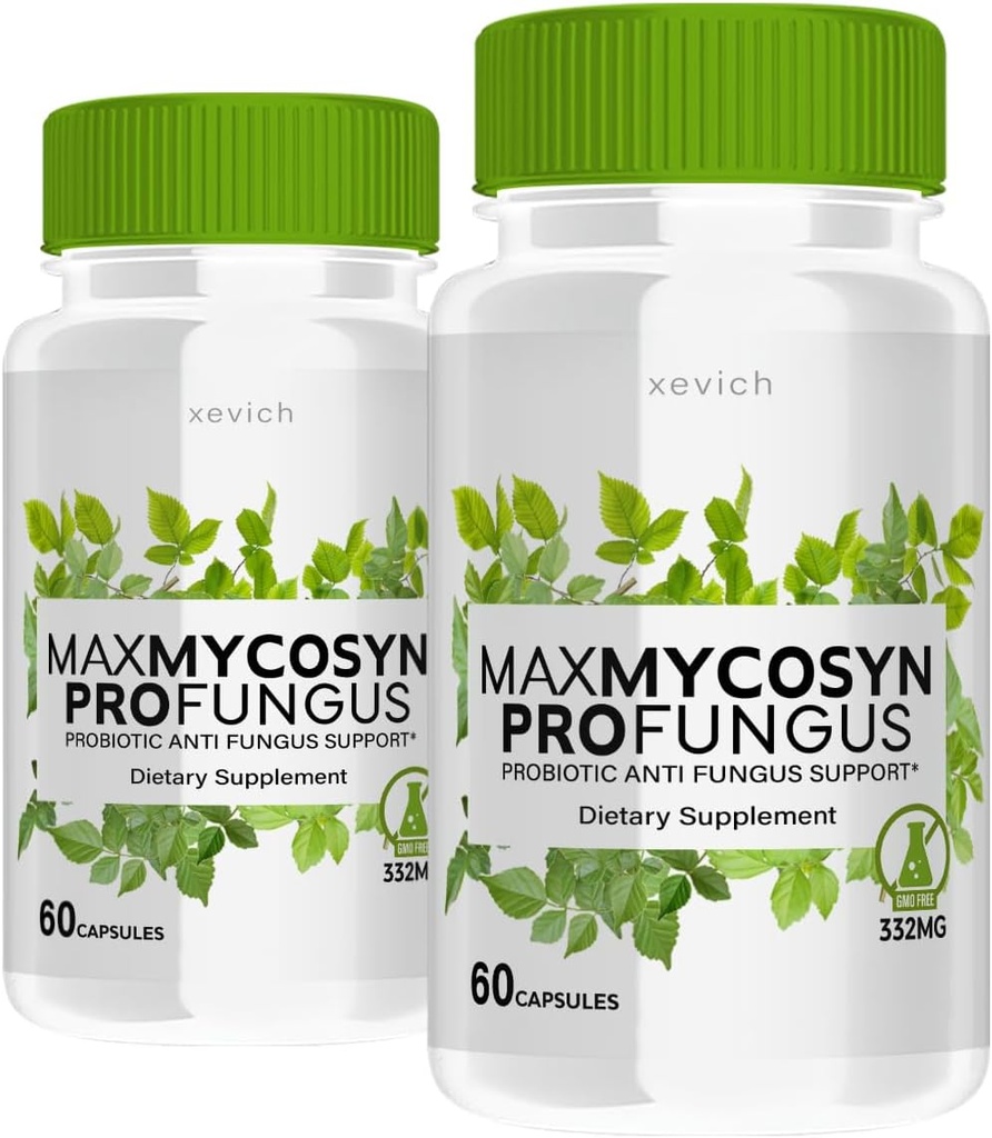 Max Mycosyn Pro Fungus - Max Mycosyn ProFungus Advanced Formula (2 Pack, 120 Capsules)