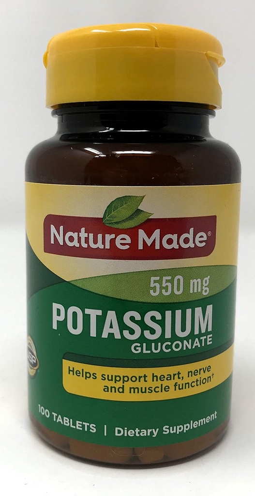 Nature Made P properties Gluconate 550 mg Pack of 2