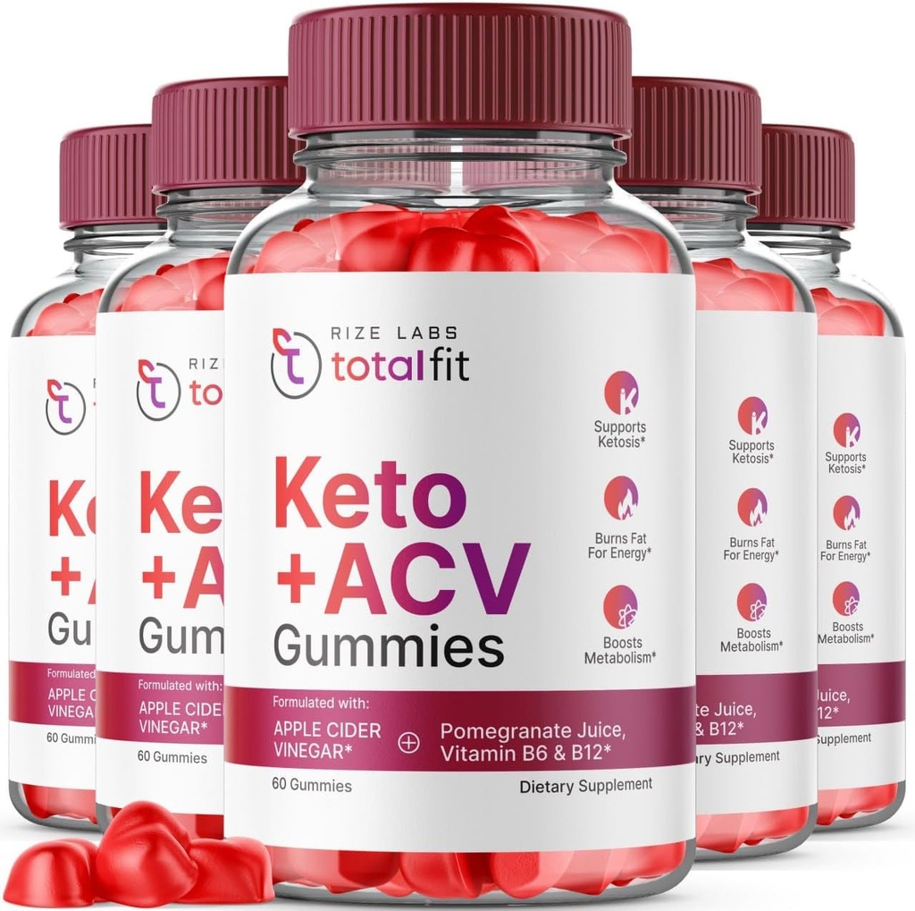 Laboratuvarları Tamamen Fit Keto ve ACV Gummies, Gelişmiş Kilo kaybı için Lose Belly Fat'ı Tamamlamak için Tamamlayın, En Güçlü Formula - 5 Paket (300 Gummies)