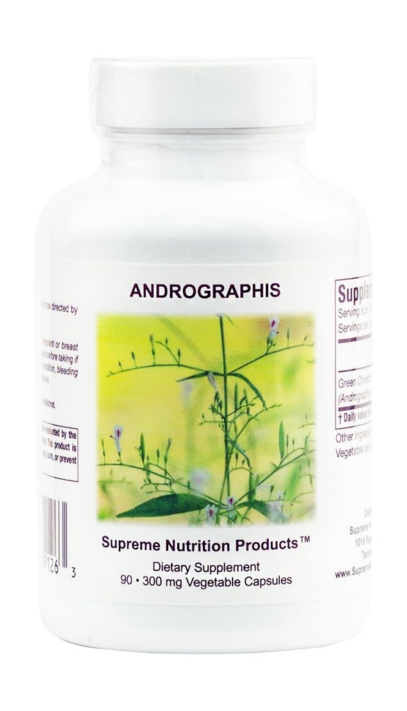Yüksek Beslenme Andrographis, 90 Pure Green Chiretta Vegetarian Capsules
