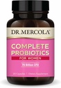Dr. Mercola Kadınlar için Probiyotikler - Destekler Gut, Vaginal & Immune Health - Contains Lactobacillus Strains - Non-GMO, Gluten-Free & Soy-Free - 30 Capsules (30 hizmet)