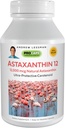 ANDREW LESSMAN Astaxanthin 12 mg - 30 Softgels - 12000 mcg Natural Astaxanthin, Güçlü Anti-Oxidant Carotenoid. Gözler, Kalp, Skin ve daha fazlası için koruma. Katkı yok. Swallow Yumuşak