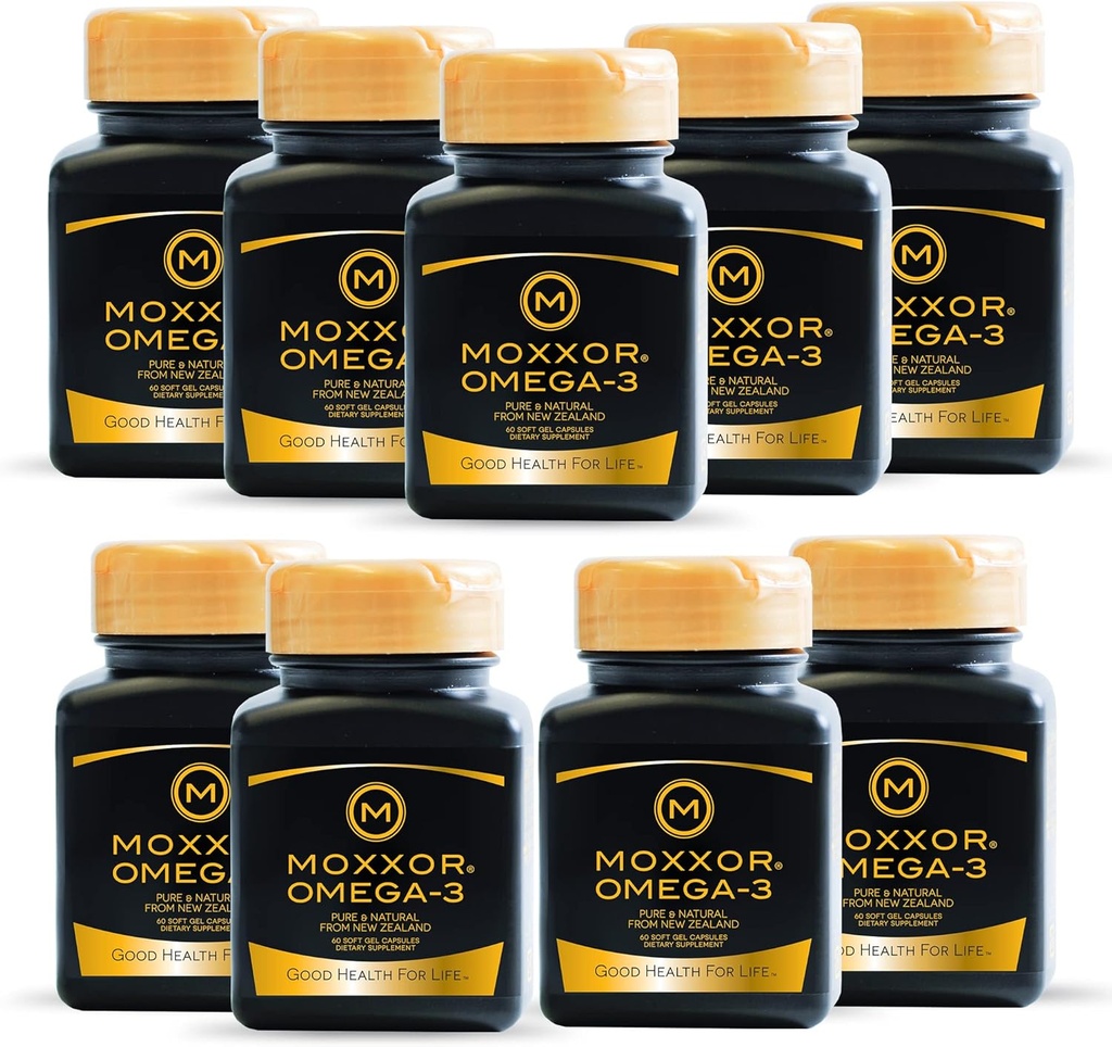 Omega 3 Yeni Zelanda Yeşil Lipped Mussel Oil Soft, Ortak Destek ve Hareketlilik, Kalp ve Immune Support, No Fishy Aftertaste, 9-Pack, 540oft jels, 2Soft jels Per Day, 270 Day Supply