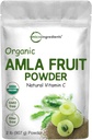 Mikro Malzemeler Organik Amla Toz (Amalaki) | 32oz, Hindistan Origin Gooseberry Toz | C vitamini, Antioksis, Supports Immune, Digestive & Skin Health, Non-GMO, Vegan & Keto Friendly