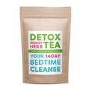 14 Days Bedtime Cleanse: Detox Skinny Herb - Etkili Detox ve Destek Çay,% 100 Doğal
