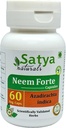 Neem Forte Capsules 500 mg. 60 Veg. Capsule | Neem (Azadirachta Indica) Erkekler ve Kadınlar için Kapsüller | Ayurvedic Herbal Supplement / R kaçırıldı (1 60 Capsules Şişe)