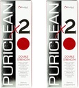 Wellgenix Purite x2 Detox Cleanse - Double Strength Deep System Cleanser - Güçlü Cleanser için İki Benzersiz Perrietary Mixs ile formüle edildi, Take Toxins - 16 oz, 4 Capsules, 2 Pack