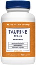 Shoppe Taurine 500MG, B6 Vitamini ile Ücretsiz Form Amino Asit (300 Capsules)