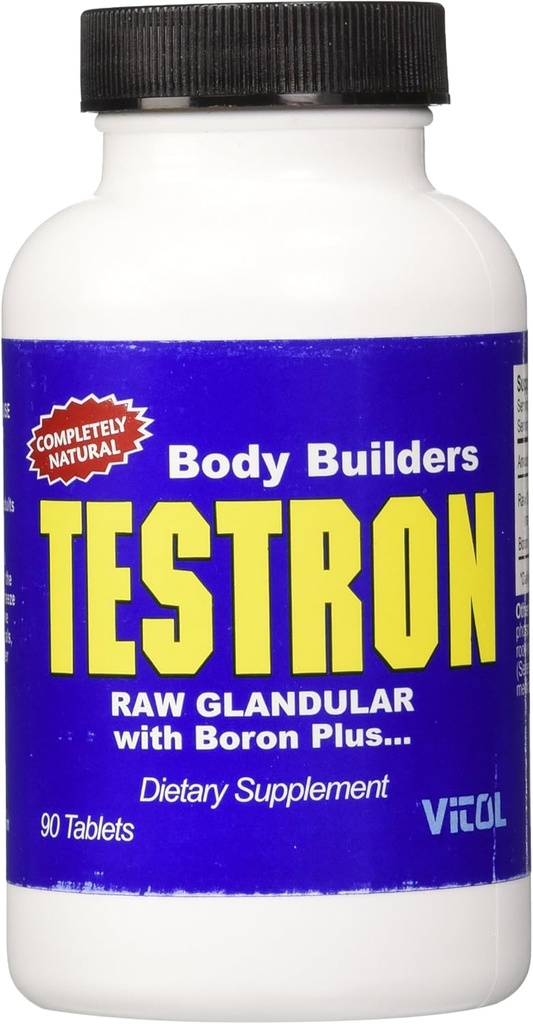 Vitol Body Builders Testron δισκία, 90- Count μπουκάλια