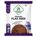 24 Mantra Organik Flax Tohumları USDA sertifikalı Organik AB sertifikalı Organik Pestisitler Ücretsiz Yetişkinlik Ücretsiz Sodyum Free - Pack of 1 | 7 Ounce