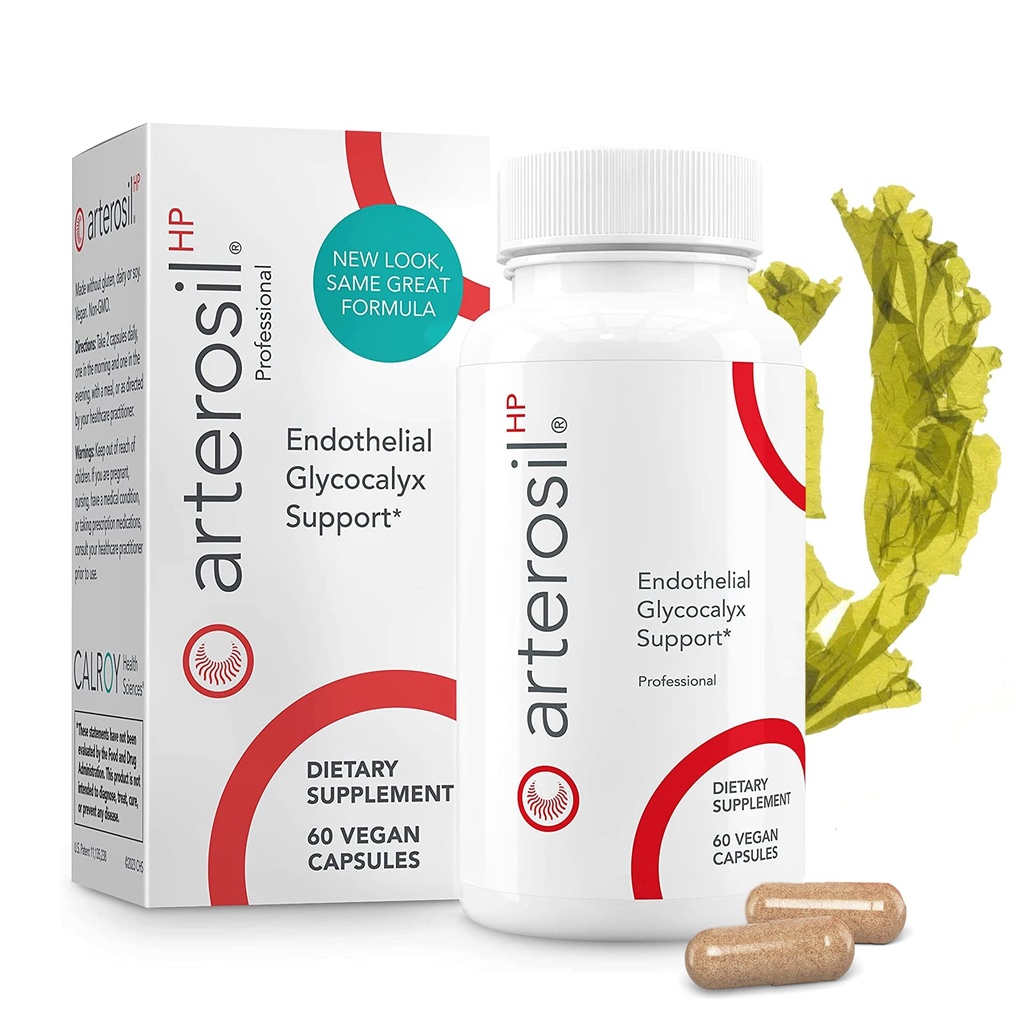 Arterosil HP Professional - Ενδοθηλιακή Glycocalyx Υποστήριξη - Υποστήριξη για την Υγεία - Υποστήριξη για την Υγεία Artery - Υποστήριξη για την Κυκλοφορία – MonitumRS® Rhamnan Sulfate - Monostroma Nitidum