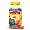 Φύση Mens Multivitamin Gummies με Omega-3, Mens Gummy Multivitamins για καθημερινή διατροφή, 150 Gummy Βιταμίνες και Ορυκτά, 75 Ημέρα προσφοράς