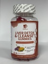 Lukaree Liver Cleanse Detox & Tamir Gummies - Süt Butle Silymarin, Dandelion, Artichoke Extract & Elderberry - No Sugar, Raspberry Flavor - 90 Count