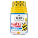 Zarbee's Kid's Complete Multivitamin + Probiyotik Gummies with Vitamins A B C D E & çinko for Digestive Health Easy To Chew Kids Daily Multivitamin Gummies Natural Fruit Count 70