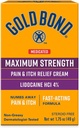 Gold Bond Medicated maximum Strength Pain & Itch Relief Cream, 1.75 oz.