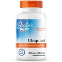 Doktorlar Best Ubiquinol, Azaltıl-Form Coenzyme Q10, Non-GMO, Gluten Free, Soy Free 60 Softgels