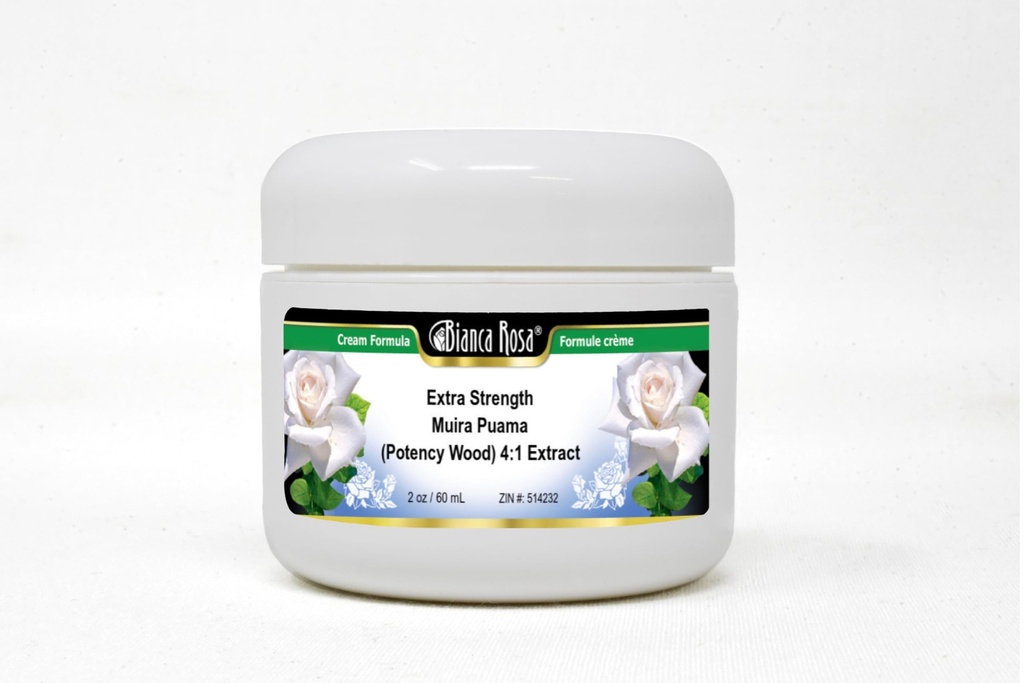 Bianca Rosa Ekstra Kuvvet Muira Puama (Potency Wood) 4:1 Ekstra Krem (2 oz, ZIN: 514232)