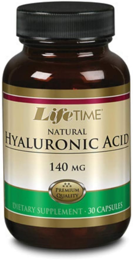 LIFETIME Hyaluronic Acid, Capsule (Btl-Glass) 140 mg | 30ct