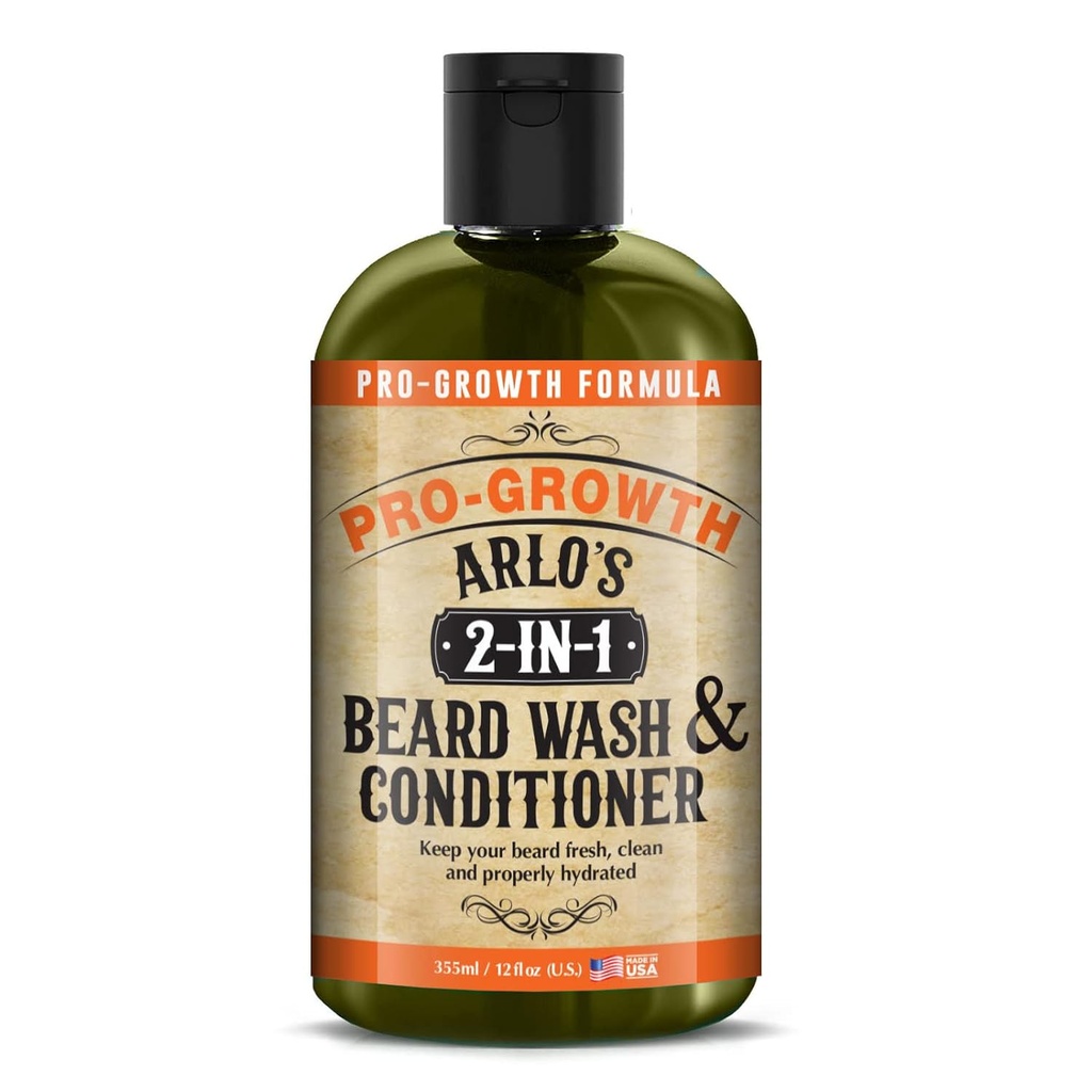 Arlo'nun 2in-1 Ayıd Yıkama ve Durumer 12 oz. - Pro Growth Formula