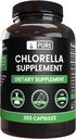 Pure Original Materialss Chlorella (365 Capsules) No Magnezyum Or Rice Fillers, Always Pure, Lab TY