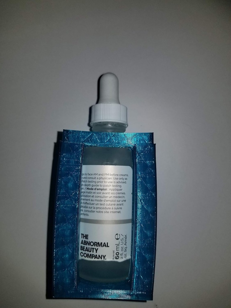 2oz 60ml Γυάλινο μπουκαλάκι/προστάτης
