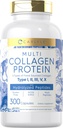 Carlyle Multi Collagen Protein Capsules 2000mg 