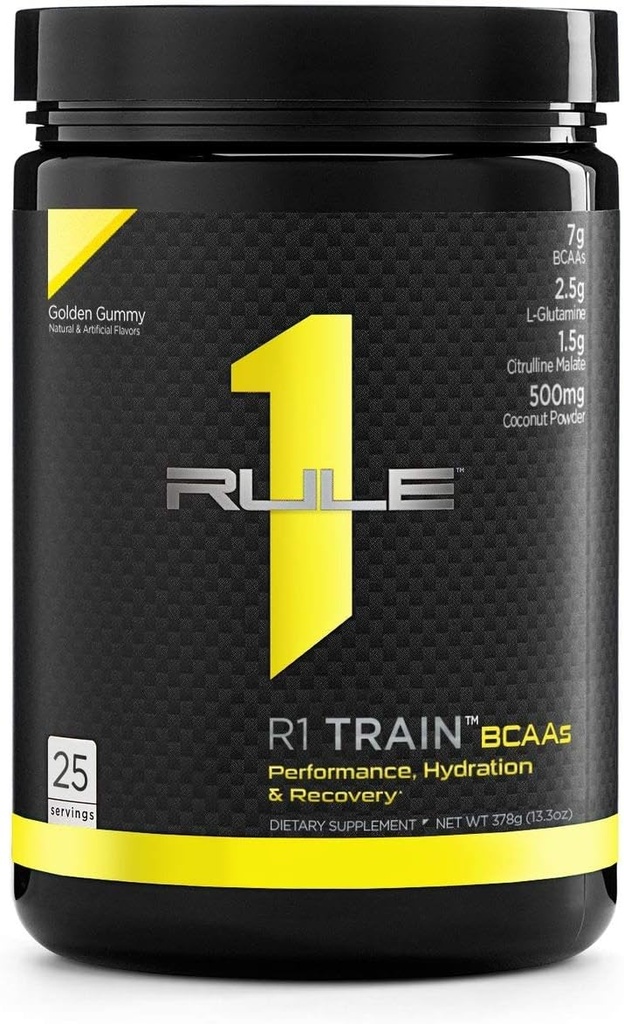 Kural 1 Proteinler One R1 Train Bcaas 25 Altın Gummy, 378 Gram