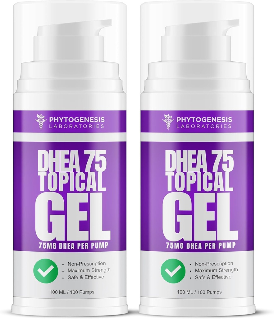DHEA 75 – 75 mg DHEA Per Pump – Sağlıklı Ağlama, Sağlıklı Mood, Immune Support, Dengeli Seviyeler ve Genel Sağlık – Bir Ay Supply (2)