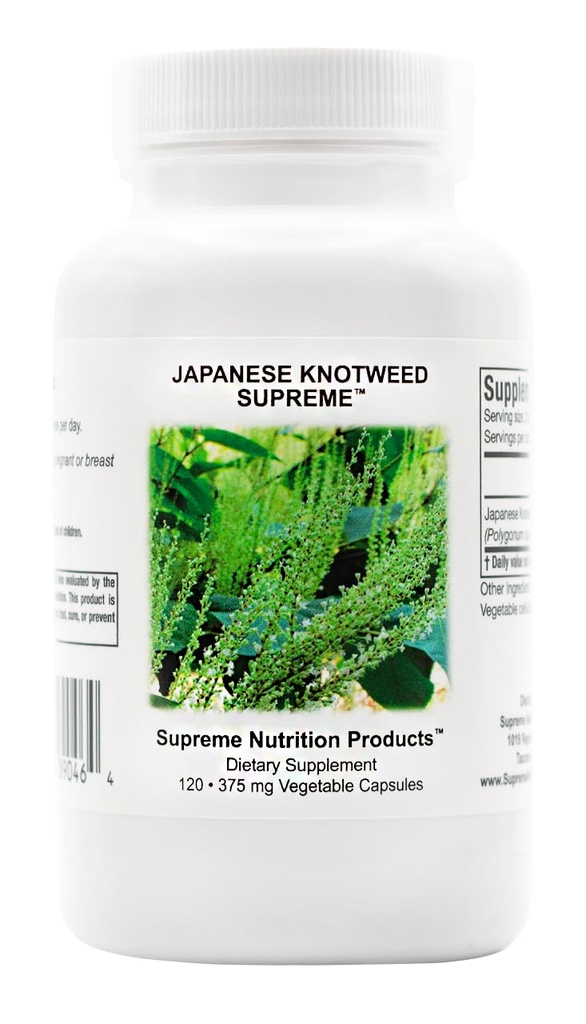 Yüksek Beslenme Japonları Yüksek, 120 Saf Polygonum cuspidatum Vegetarian Capsules